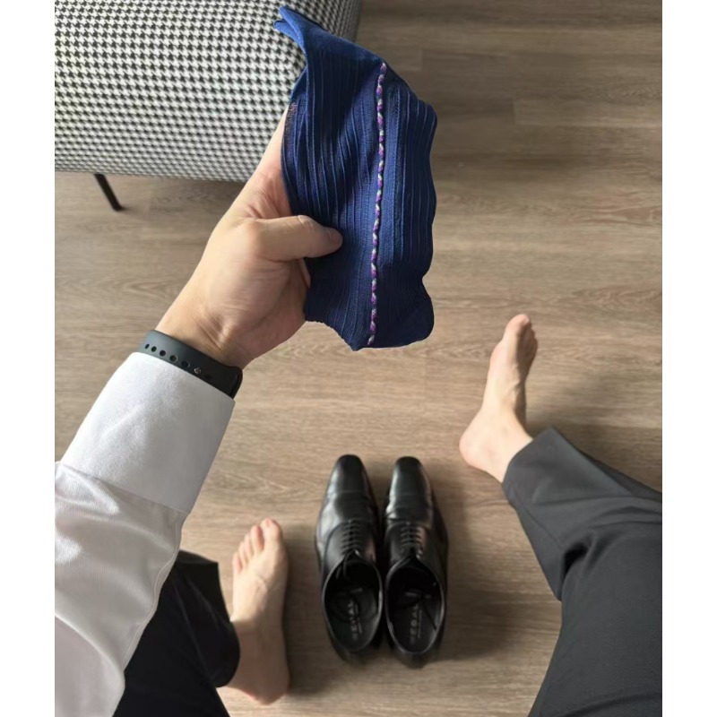 Men Formal Wear Brands - Kaus kaki pendek pria merek baru