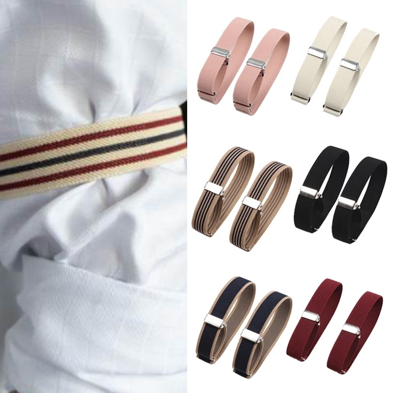Formal Wear Gloves Men - 1 Pasang Penahan Lengan Kemeja Elastis