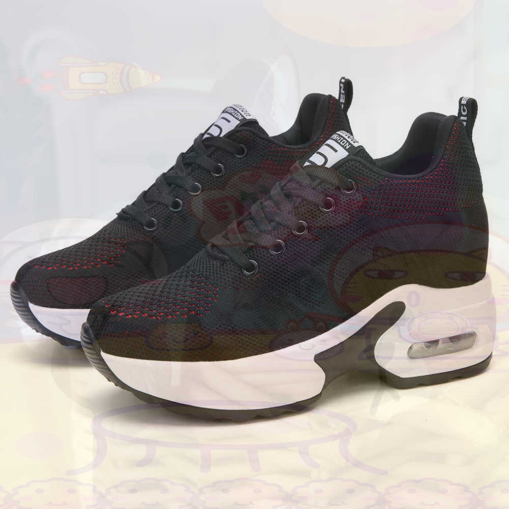 Formal Men Daily Wear Footwear - Merah Ukuran 36 Sepatu Wanita Tenis