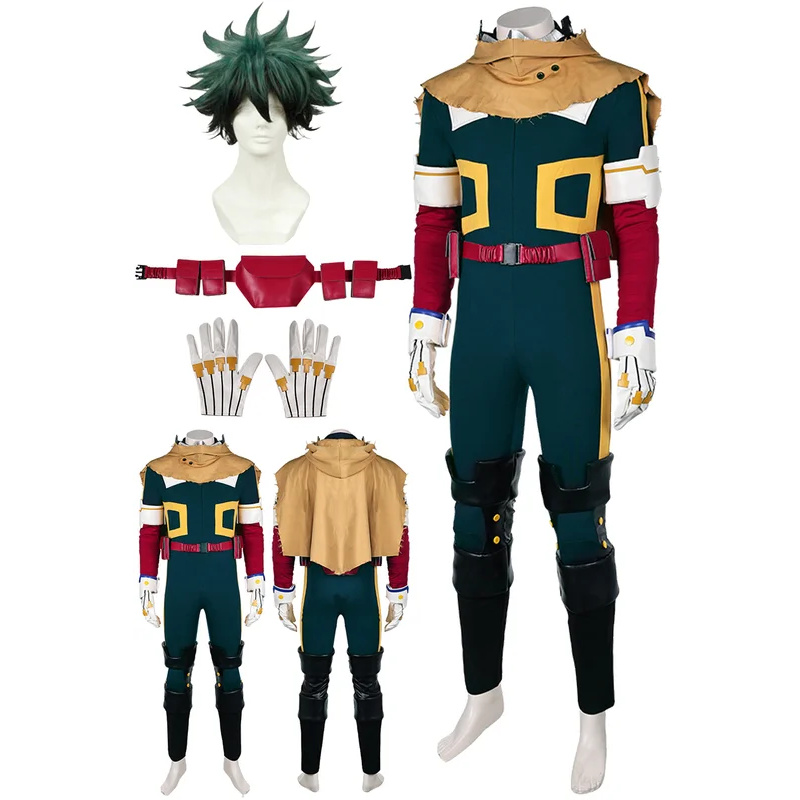 Men Formal Wear Vest - Fantasia S7 Midoriya Izuku Jubah Cosplay