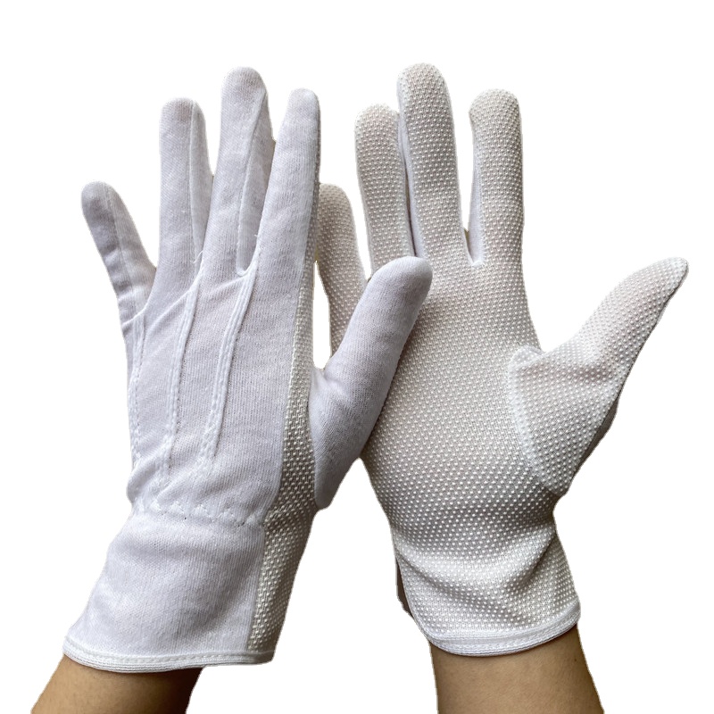 Formal Wear Gloves Men - 4 Pasang Sarung Tangan Katun Putih