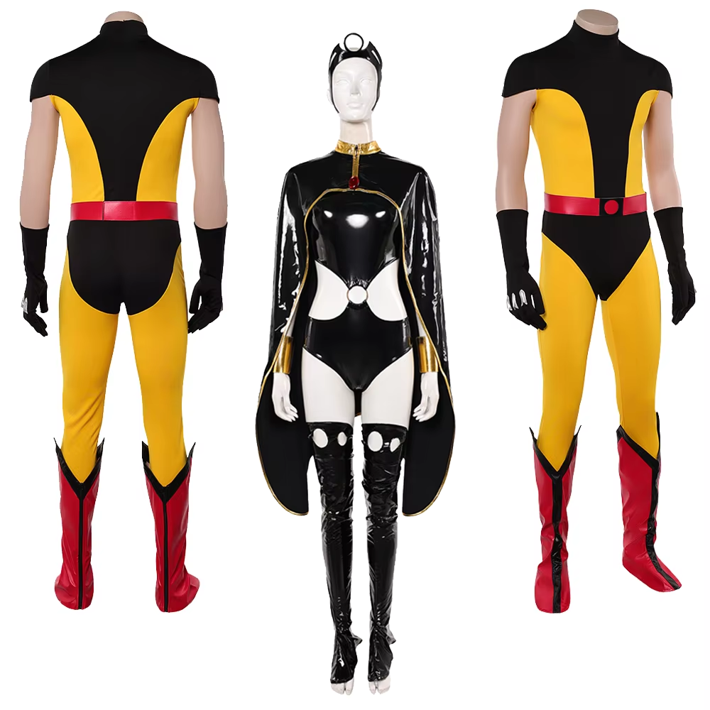 Formal Wear Gloves Men - Wolf Logan Cosplay Bodysuit Storm Ororo