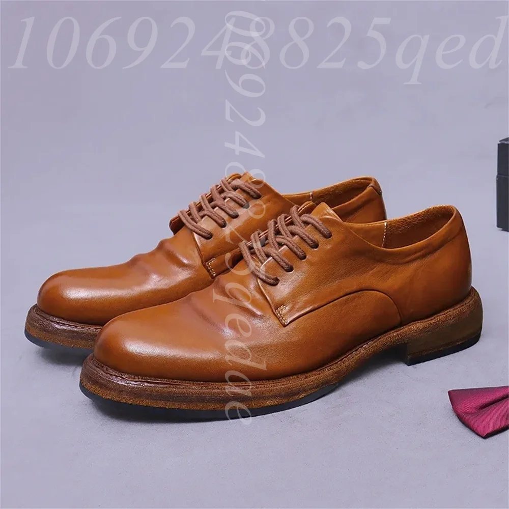 Formal Men Daily Wear Footwear - Sepatu Oxford Pria Buatan Tangan dengan