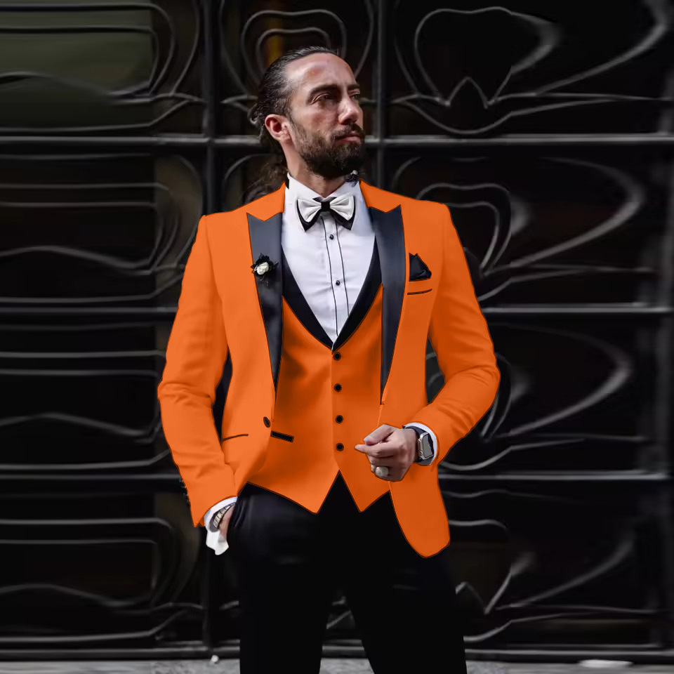 Men'S Formal Dinner Wear - Jas Tuxedo Pria Slim Fit 3