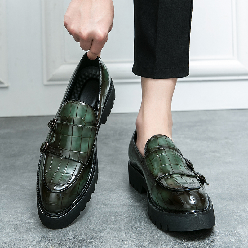 Men Formal Wear Brands - Sepatu kulit kasual modis pria, alas
