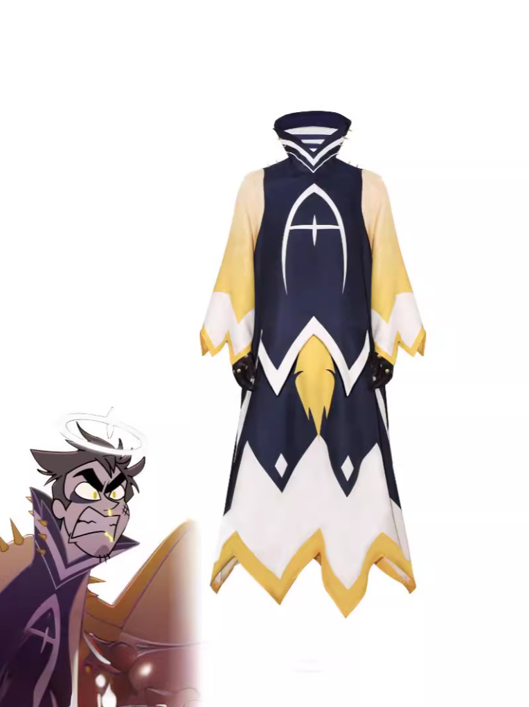 Formal Wear Gloves Men - Kostum Cosplay Hazbin Hotel Adam Blue