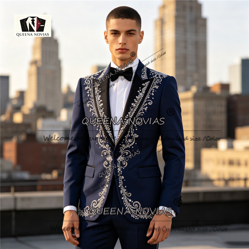 Men'S Formal Dinner Wear - Setelan Jas Tuxedo Pria Slim Fit