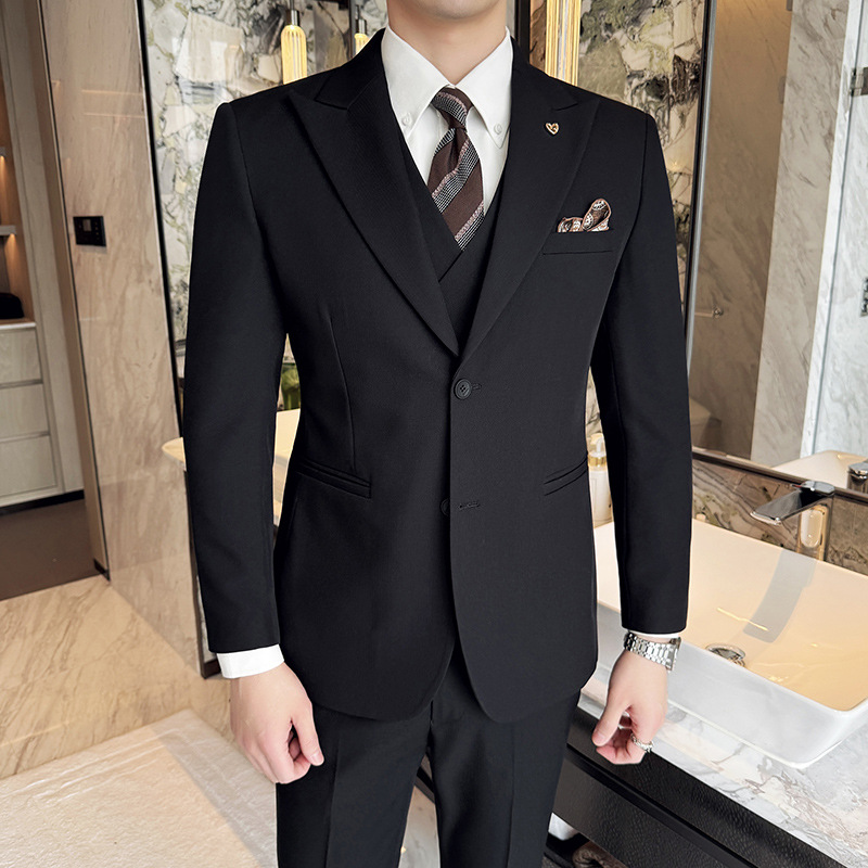 Setelan Pria Putih 3 Potong Sl - Men'S Formal Dinner Wear ulasan dan harga