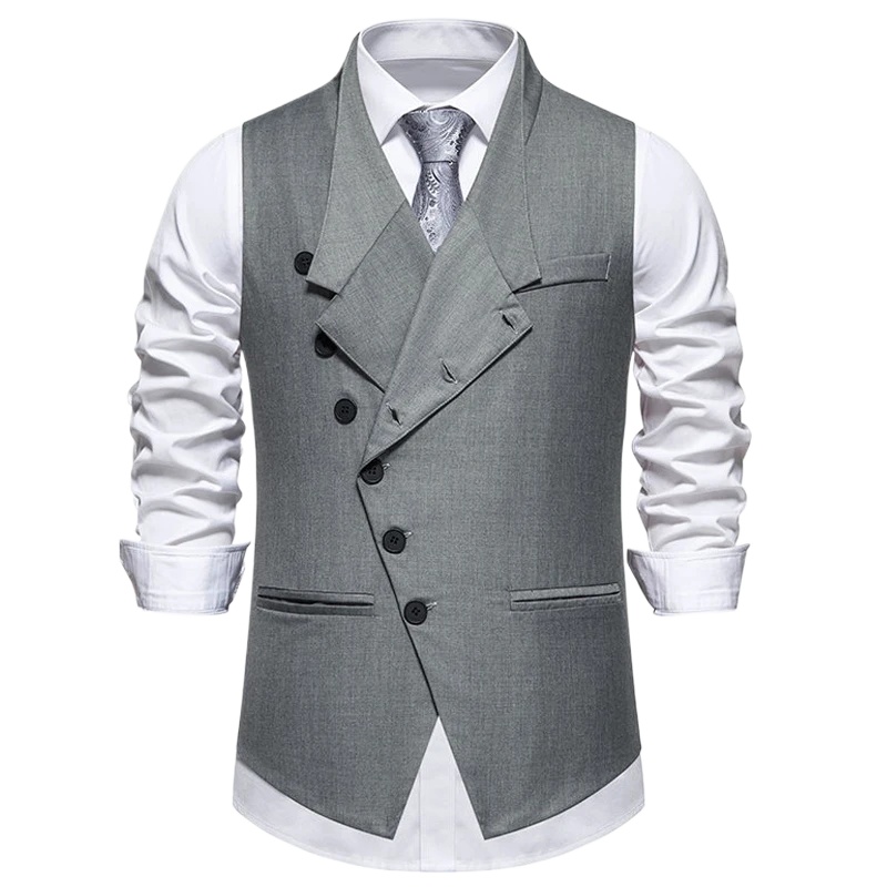Rompi pria, setelan Formal Cha - Formal Vest Waistcoat ulasan dan harga