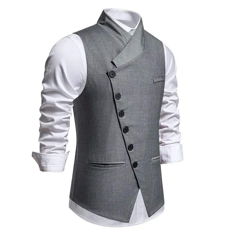 Rompi pria, setelan Formal Cha - Formal Vest Waistcoat ulasan dan harga