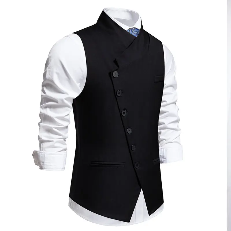 Rompi pria, setelan Formal Cha - Formal Vest Waistcoat ulasan dan harga