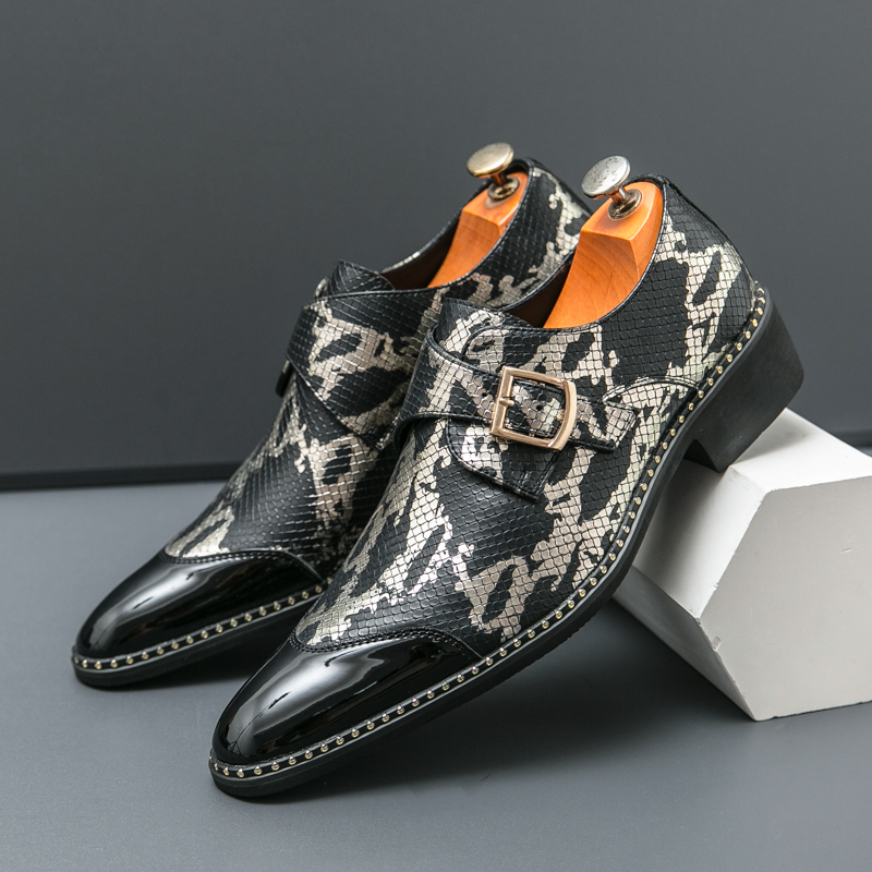 Sepatu Le Fu Klasik Retro Pria - Men Formal Wear Brands ulasan dan harga