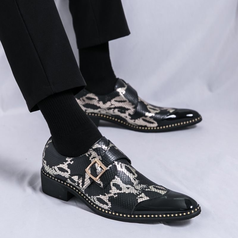 Sepatu Le Fu Klasik Retro Pria - Men Formal Wear Brands ulasan dan harga