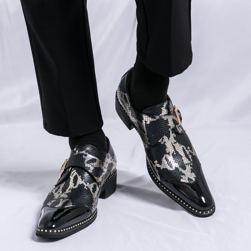 Sepatu Le Fu Klasik Retro Pria - Men Formal Wear Brands ulasan dan harga
