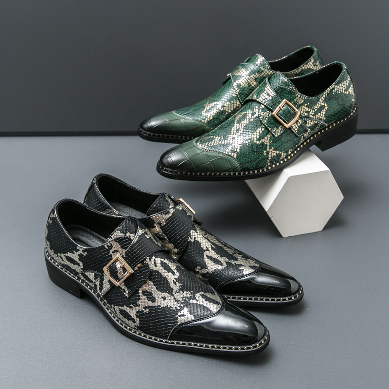 Sepatu Le Fu Klasik Retro Pria - Men Formal Wear Brands ulasan dan harga