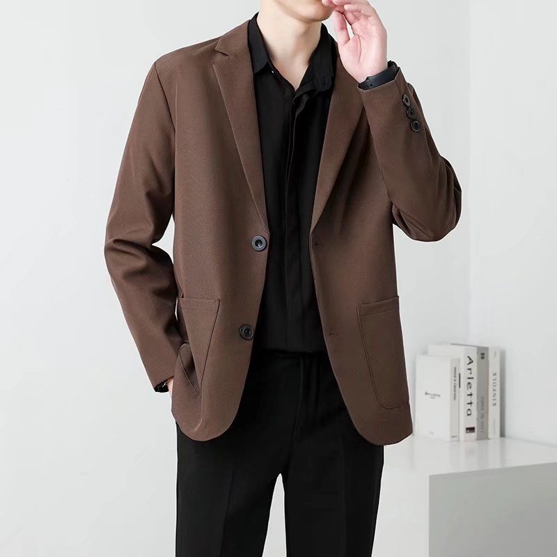 Jaket bisnis Formal pria, jake - Men Formal Wear Brown ulasan dan harga