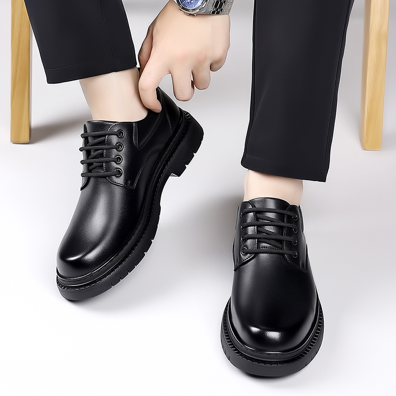 Sepatu Kulit Pria Desainer Fas - Formal Men Daily Wear Footwear ulasan dan harga