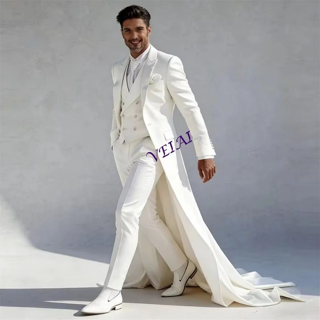 Setelan Jas Pria Tiga Potong u - Formal Vest Waistcoat ulasan dan harga