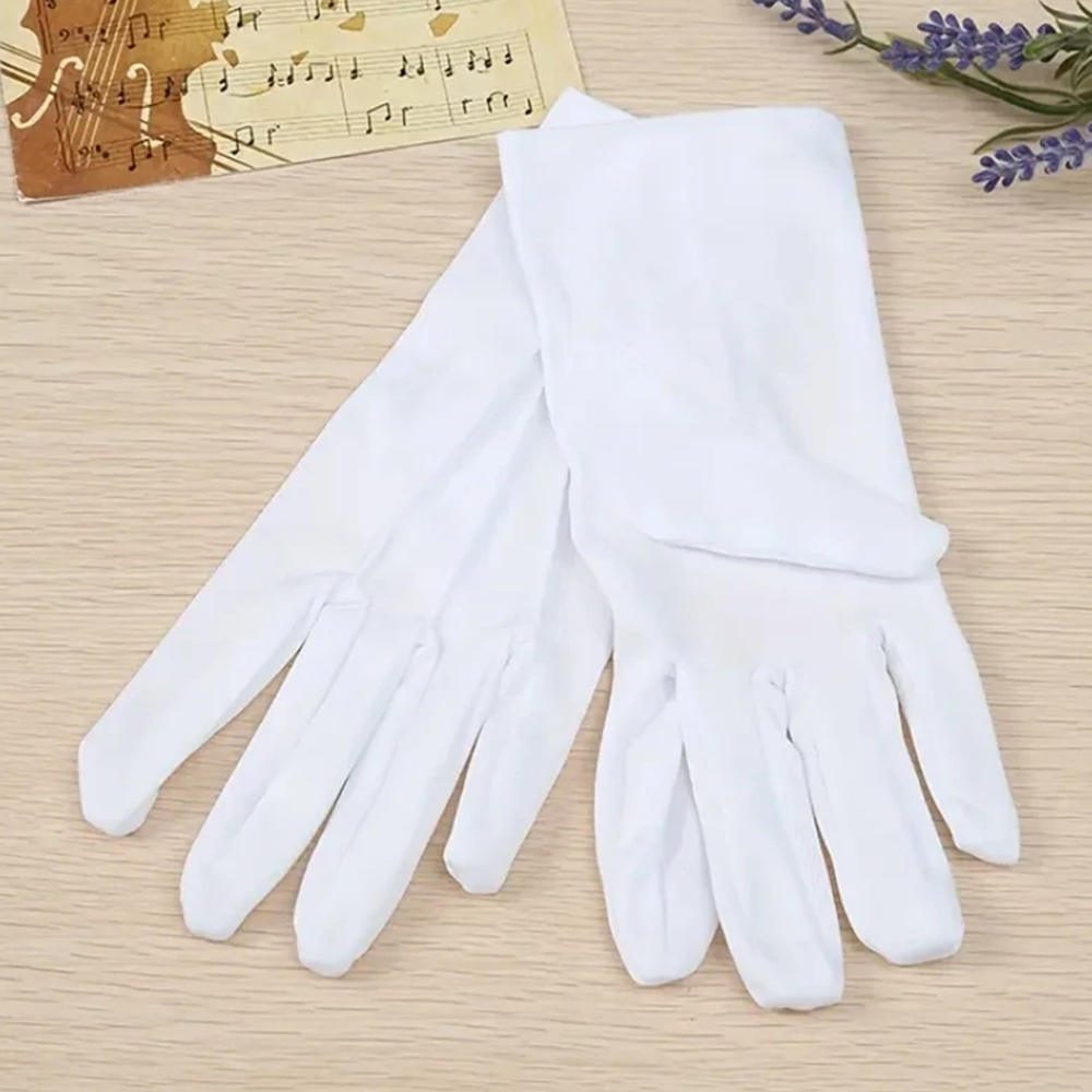 1/2 Pasang Sarung Tangan Katun - Formal Wear Gloves Men ulasan dan harga