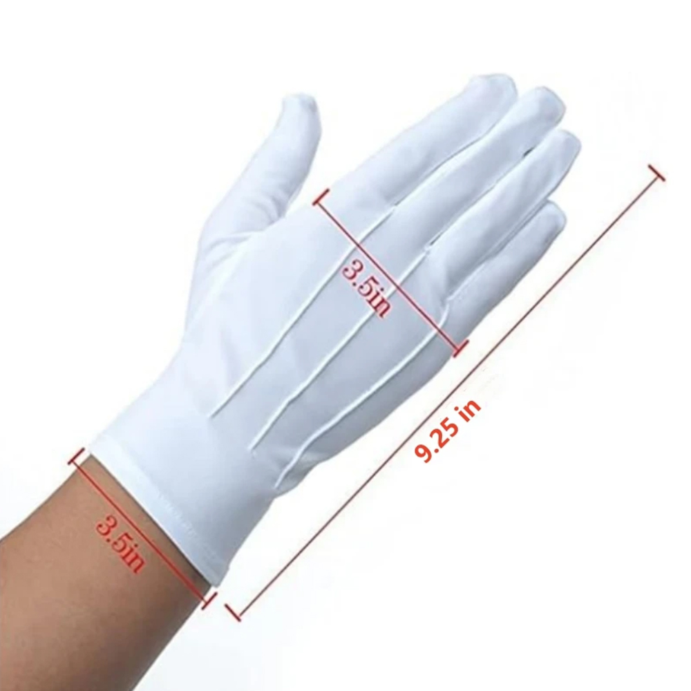 1/2 Pasang Sarung Tangan Katun - Formal Wear Gloves Men ulasan dan harga