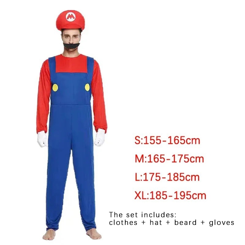 Set Kostum Cosplay Game Plumbe - Formal Wear Gloves Men ulasan dan harga