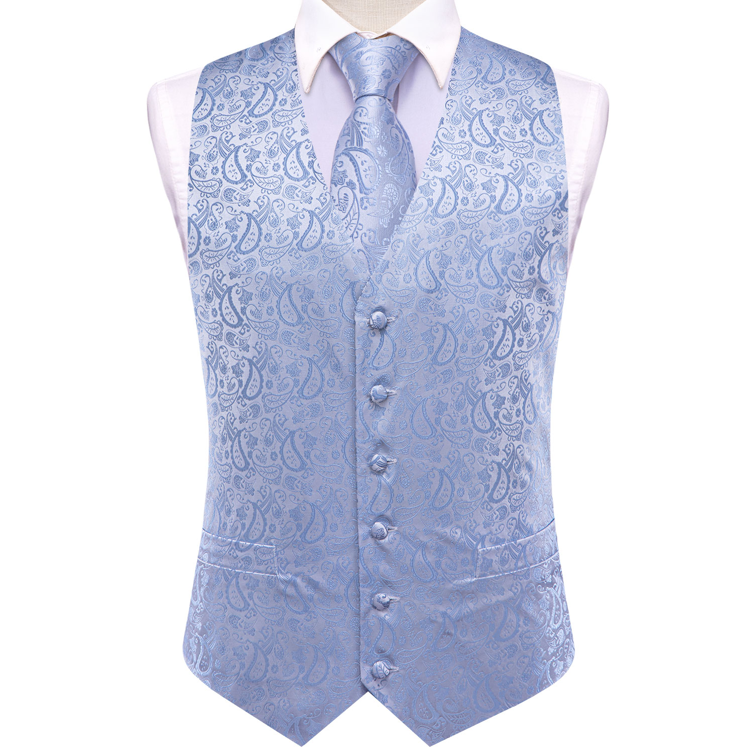 Rompi Tuxedo Formal Pria - Pol - Formal Vest Waistcoat ulasan dan harga