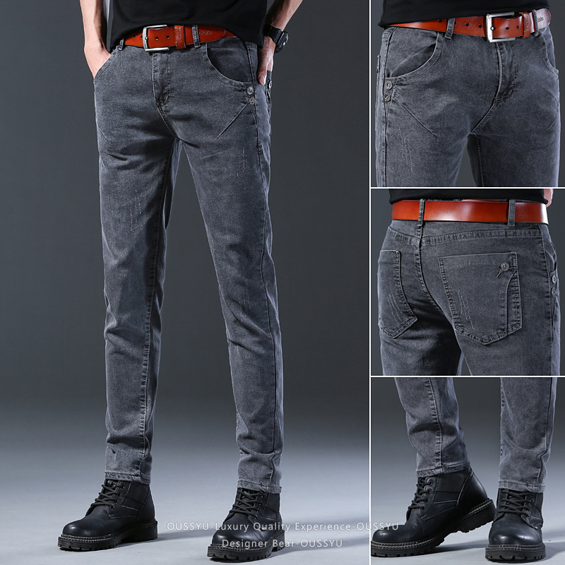 Celana Jeans Denim Pria Slim F - Men Formal Wear Brands ulasan dan harga