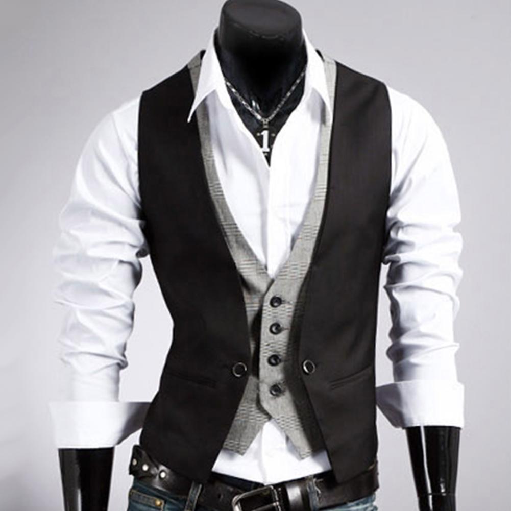Rompi Formal pria, rompi bisni - Formal Vest Waistcoat ulasan dan harga