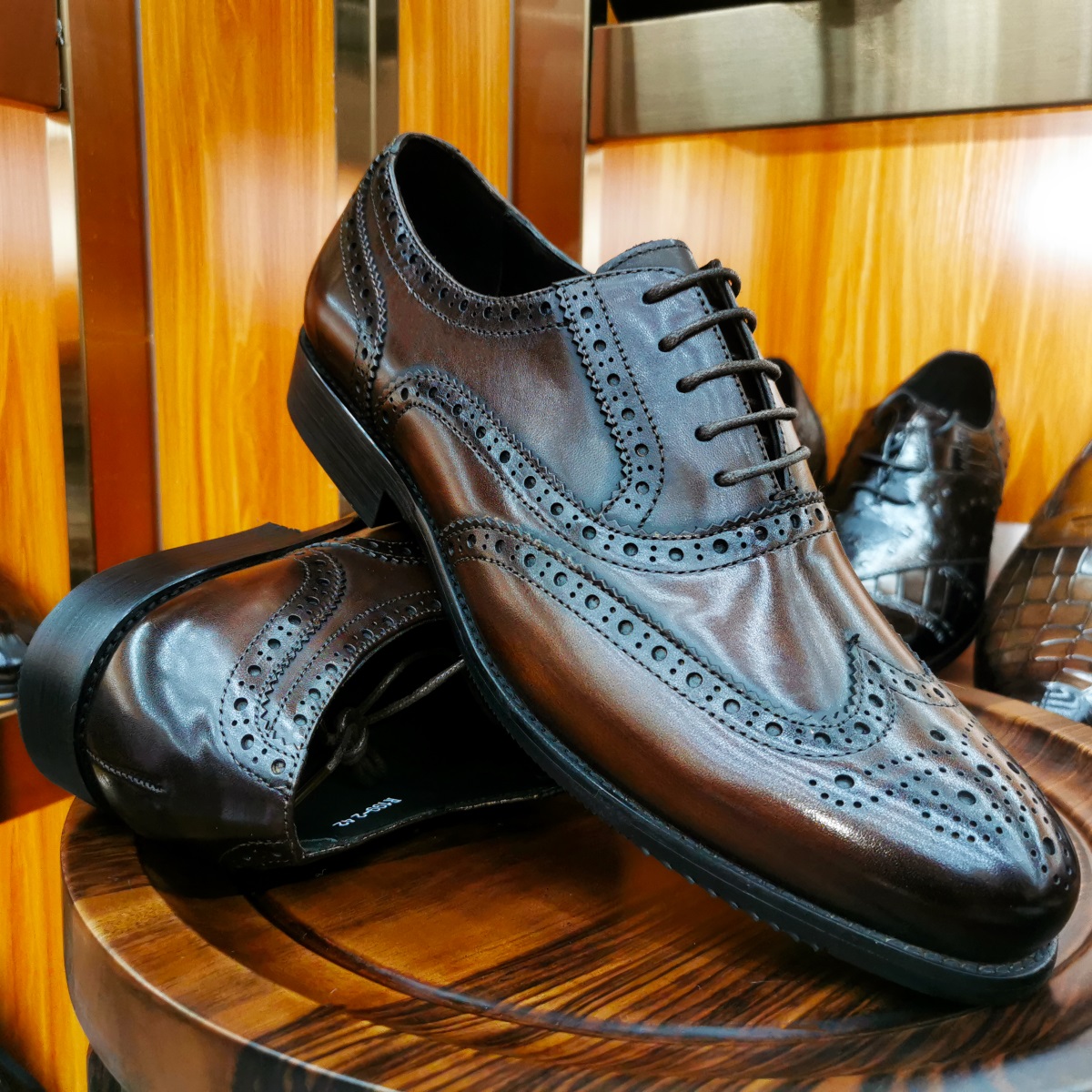 Sepatu Formal Pria Mewah Kulit - Men Formal Wear Brown ulasan dan harga