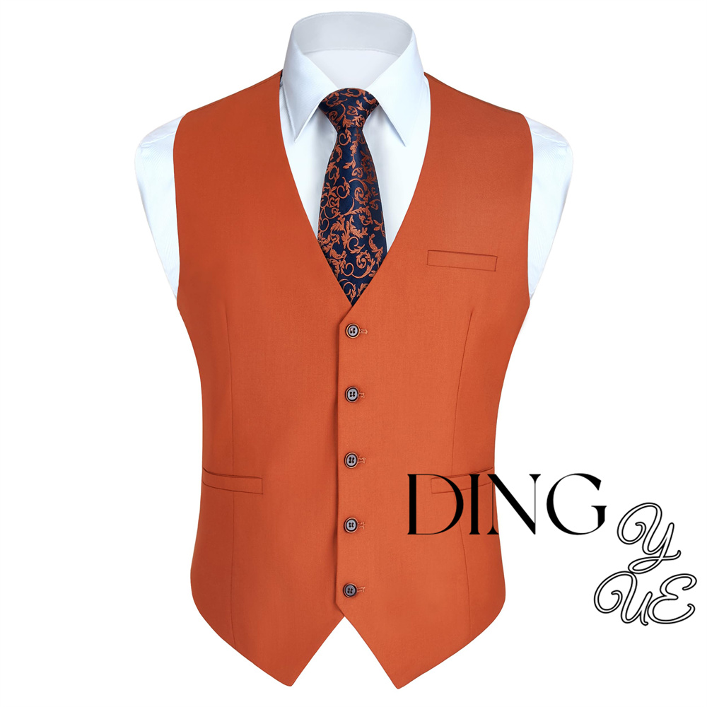 Rompi setelan bisnis pria, pak - Formal Vest Waistcoat ulasan dan harga
