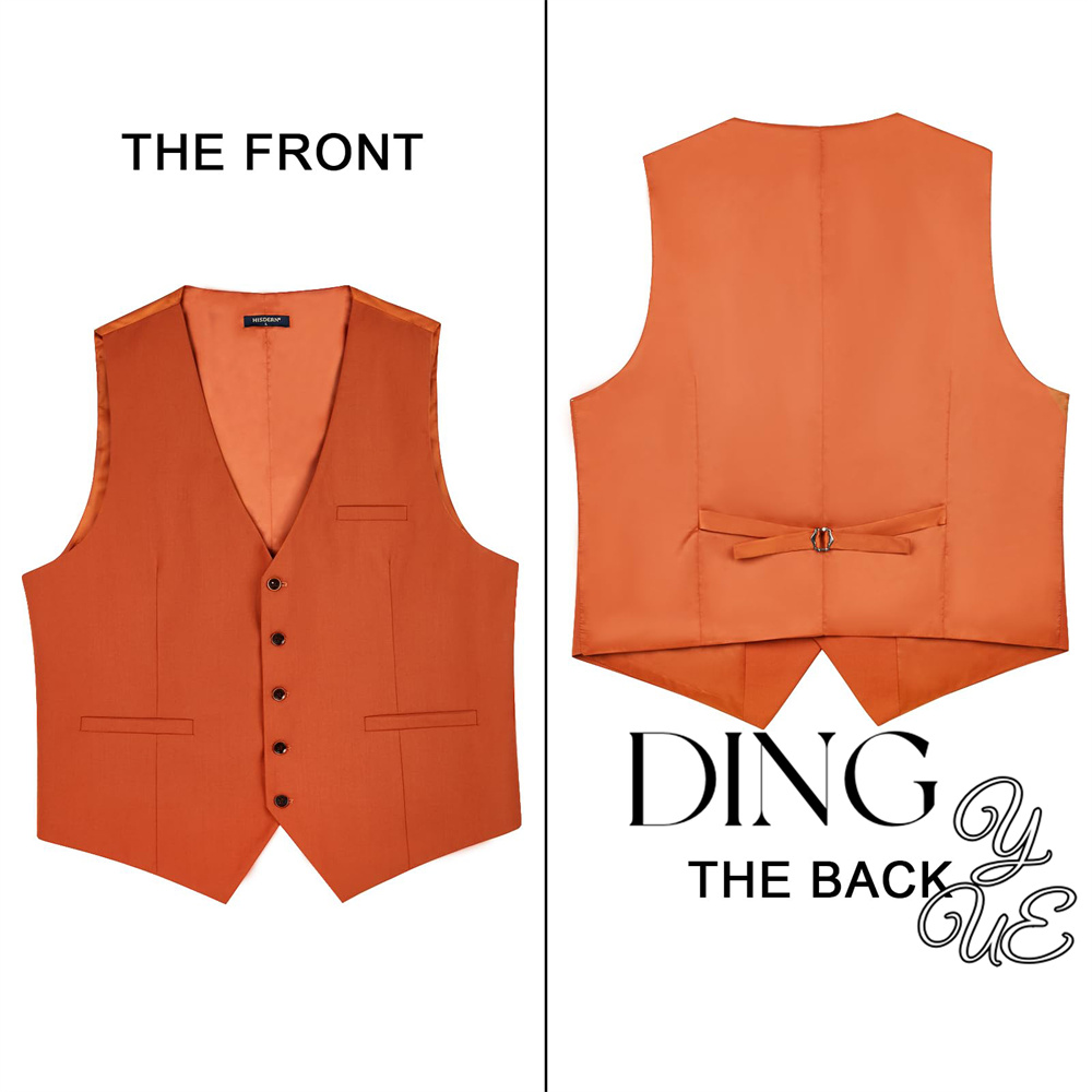 Rompi setelan bisnis pria, pak - Formal Vest Waistcoat ulasan dan harga